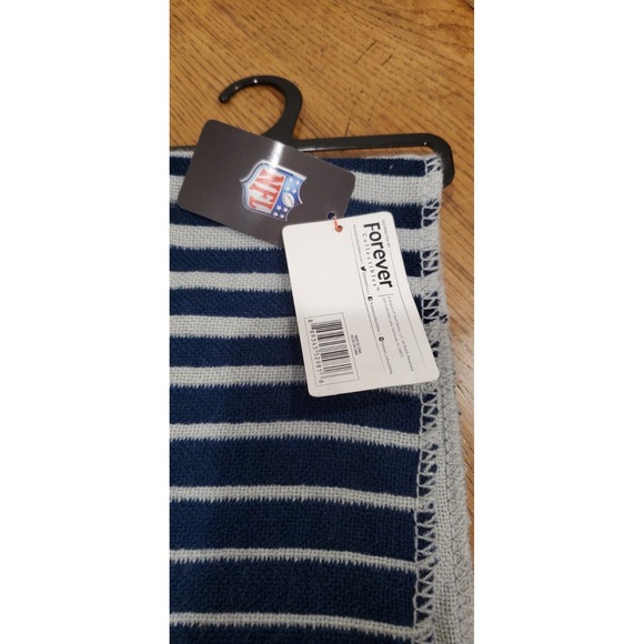 Dallas Cowboys Reversible Scarf Knit Winter Neck NEW - Split Logo - Picture 5 of 7